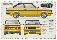Ford Escort MkII RS2000 1978-79 Glass Cleaning Cloth